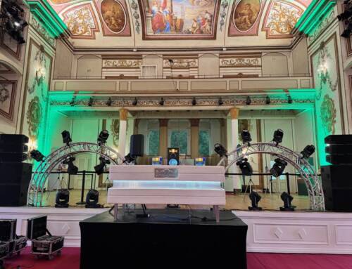 Discosetup Eisenstadt in Weiß